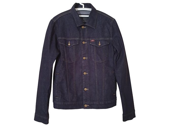 7 For All Mankind Denim Jacket Blue Navy blue