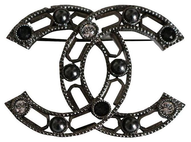 Coco Crush Chanel DC-Pin Anthrazitgrau