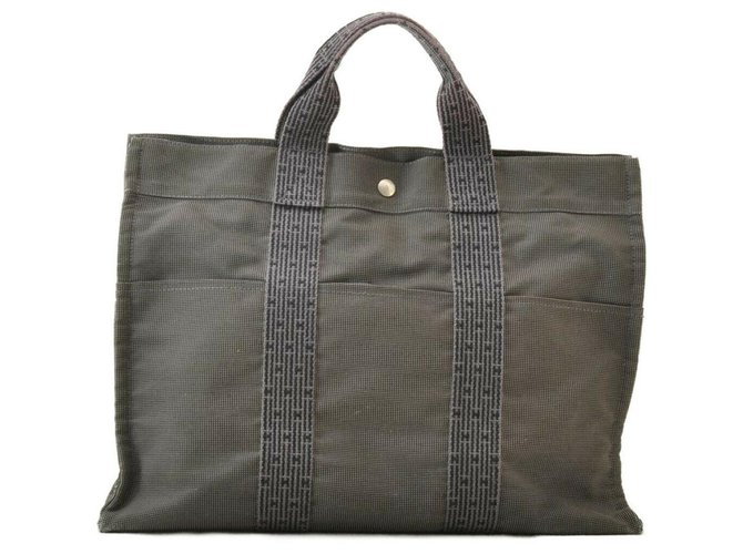 Hermès Tote bag Grey  ref.153610