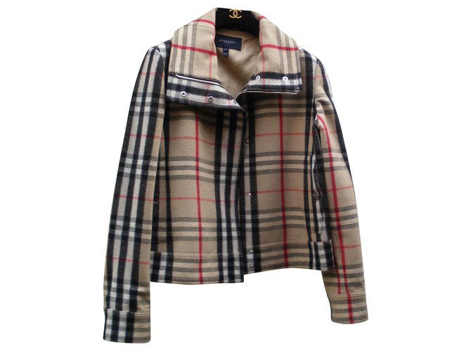 Burberry Jackets Multiple colors Wool  ref.153674