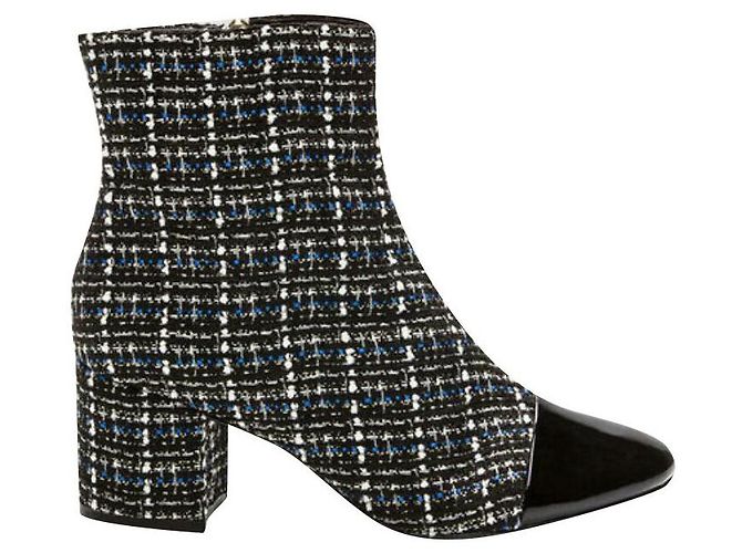 Autre Marque Stivaletti Cosmoparis Ani Tweed Multicolore
