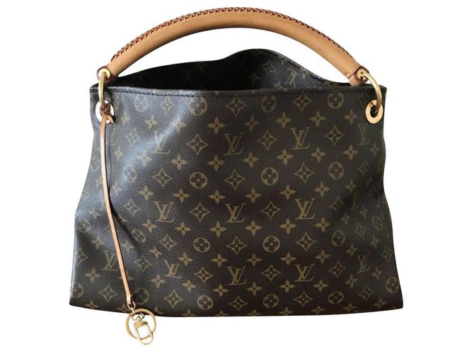 Artsy Louis Vuitton Handbags Brown Leather  ref.153893
