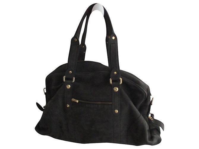 Karine Arabian. Tasche 48H, Dunkelgrau. Anthrazitgrau
