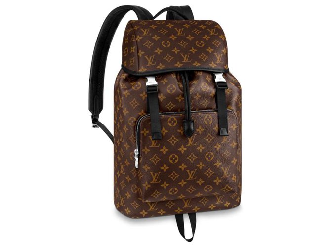Louis Vuitton Backpack Zack nouveau Cuir Marron  ref.153921