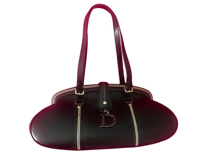 Dior Detective Sac Negro Piel de cordero  ref.76801