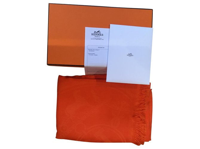 Hermès New Libris Cachemire Orange  ref.154079
