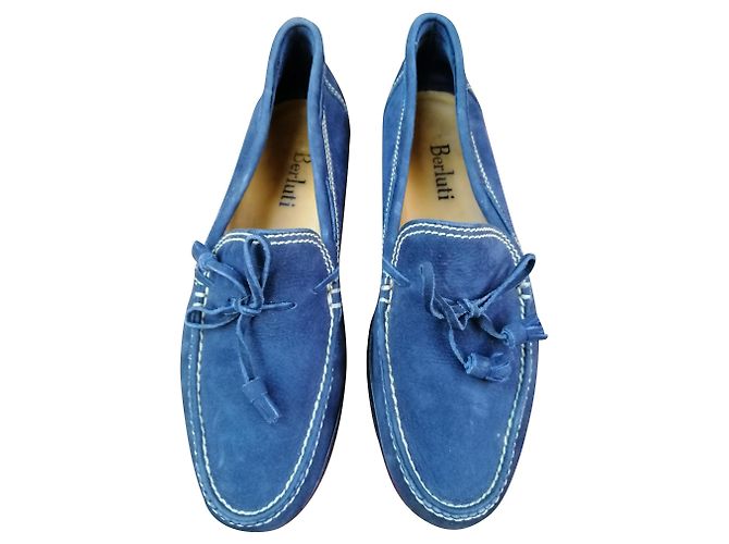 Berluti, Bellissimi mocassini BERLUTI Blu