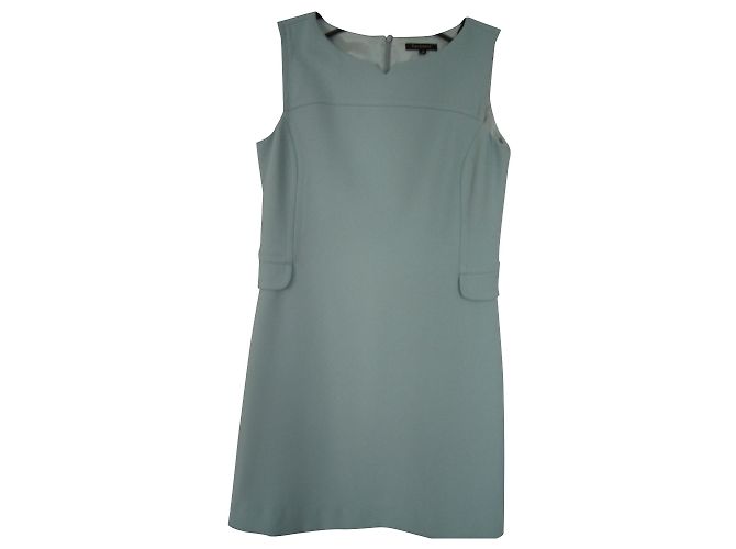 Tara Jarmon Kleid hellblau aus Polyester Größe 38
