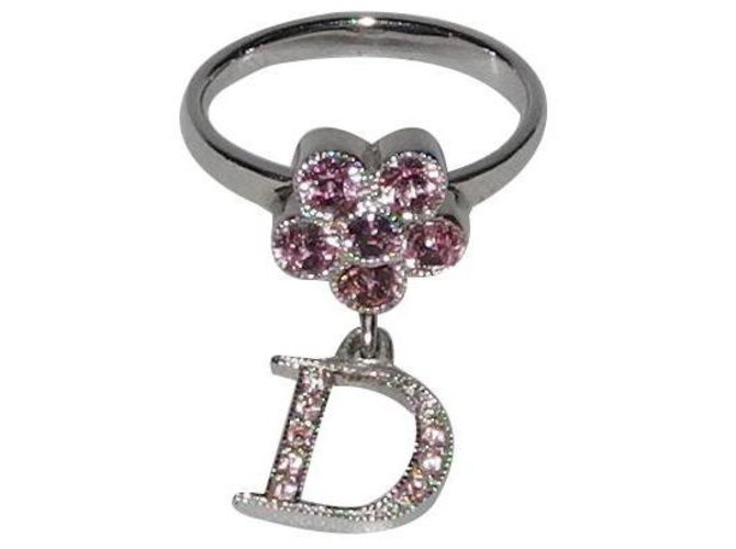 Dior Ringe Silber Pink Metall  ref.154220