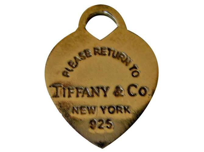 Tiffany & Co Collares pendientes Plata Plata  ref.154230