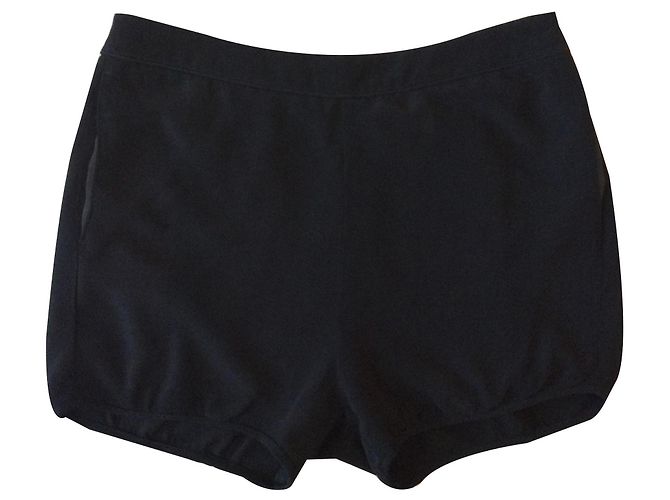 T By Alexander Wang Schwarze Mini-Shorts