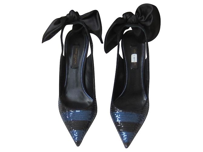 Louis Vuitton Heels Blue