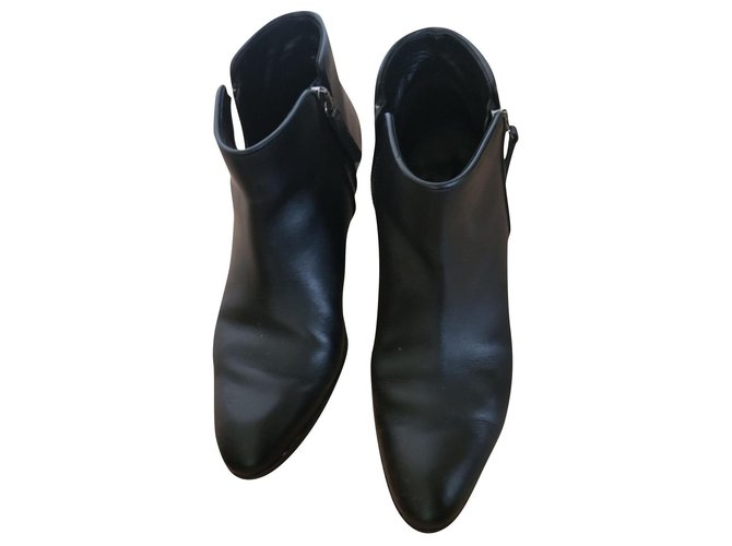 Giuseppe Zanotti Ankle Boots Black Leather  ref.154330