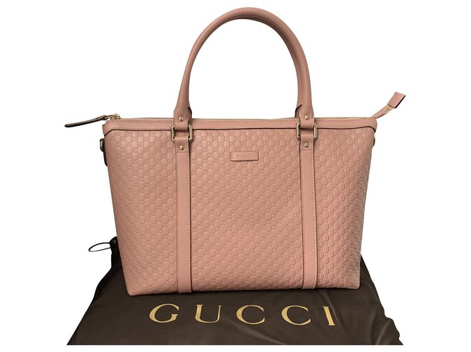 gucci bag guccissima leather pink brand new  ref.154359