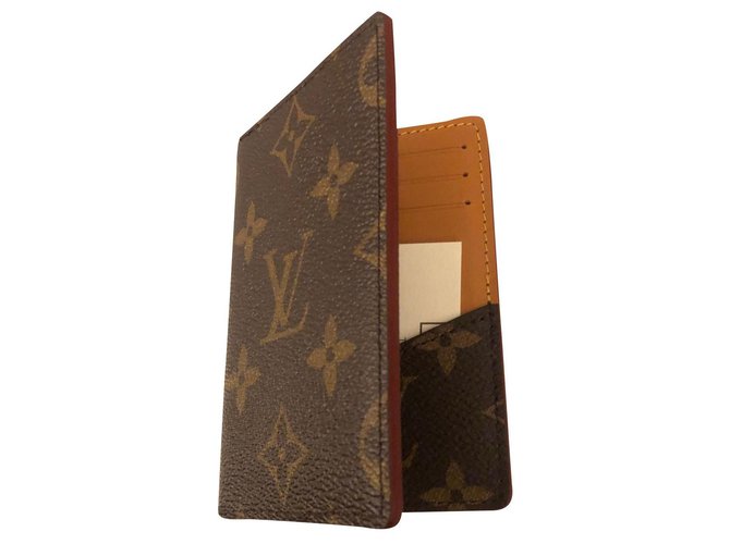 Louis Vuitton mens wallet Brown Leather  ref.154413