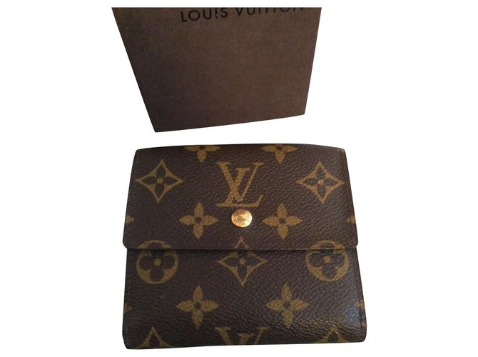 Louis Vuitton Elise Brown Leather  ref.154582
