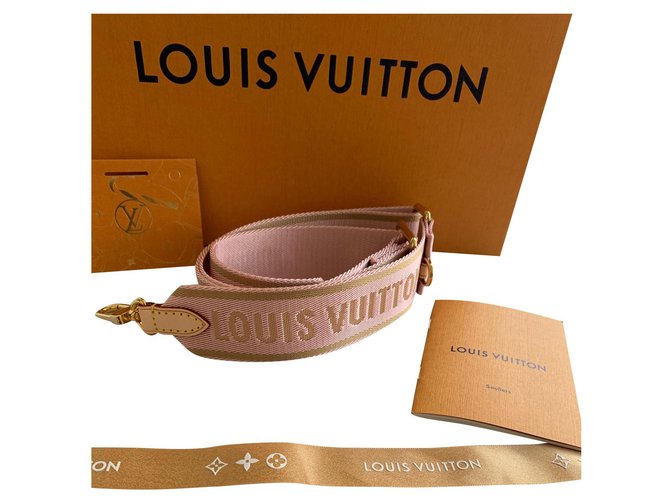 Louis Vuitton Bolsas, carteiras, casos Rosa Bege Algodão  ref.154750