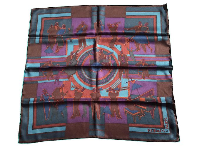 Hermès "band jazz trocadero originale" Blu navy