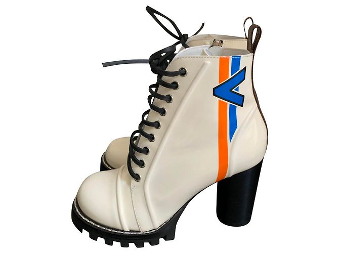 Botas Louis Vuitton Creme