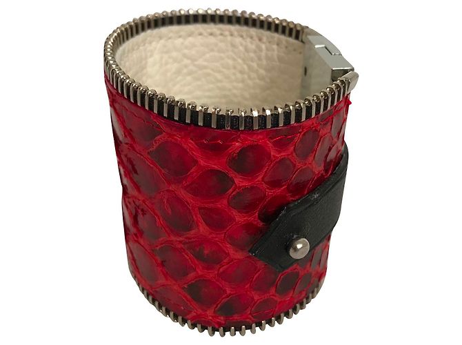 Autre Marque Pulseira HOUSE CLAUSE em python vermelho
