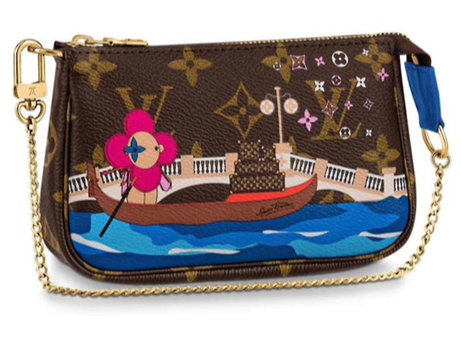 Louis Vuitton mini pochette new Marron