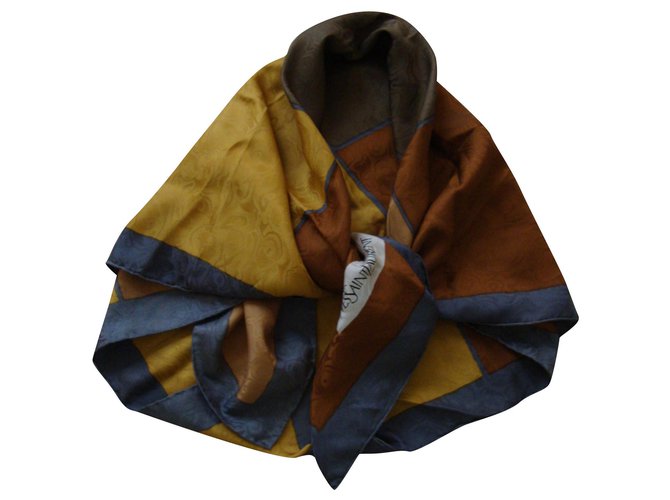 Yves Saint Laurent Silk scarves Multiple colors  ref.155155