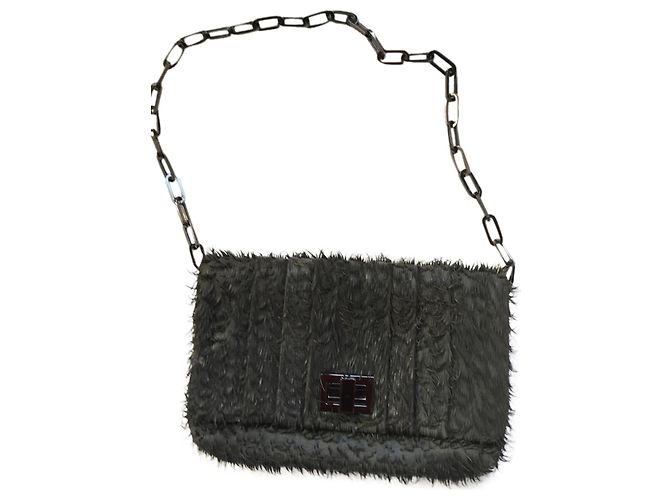 Borsa a mano Anya Hindmarch Rosalyn in pelle nera Nero