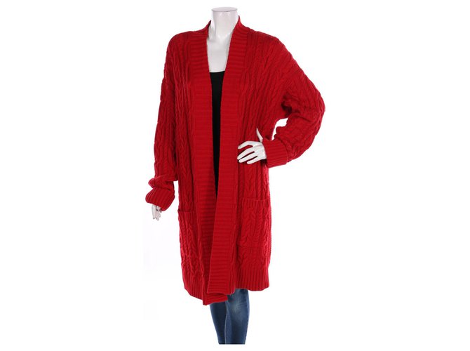 Ralph Lauren Black Label Knitwear Red Cotton Acrylic  ref.155258