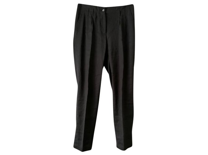 Rue Blanche Pants, leggings Dark grey Cotton  ref.155506