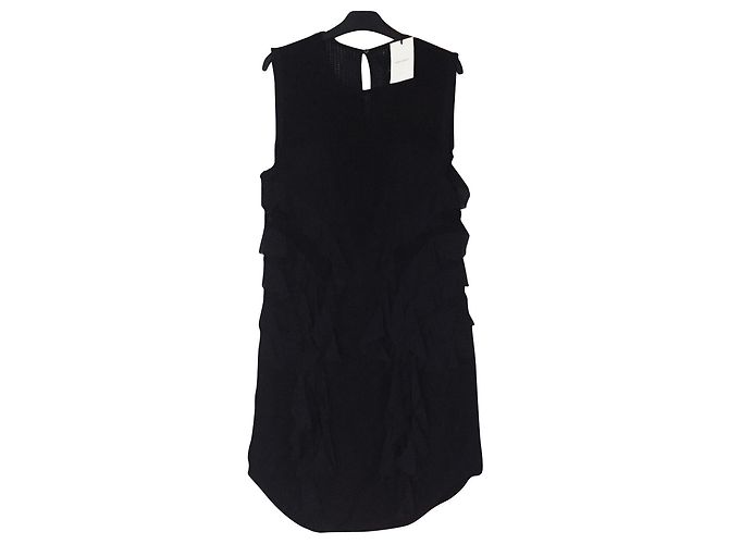 Isabel Marant Kleid aus schwarzer Seide