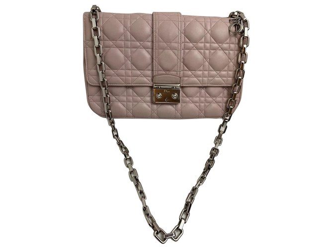Miss Dior Pink Leather  ref.155682