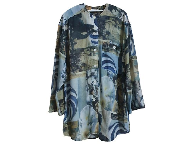 Riani Viscose Oversize Shirt Multi Color Multiple colors