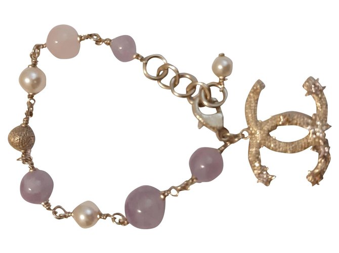 Chanel Bracelets Golden Metal  ref.155704