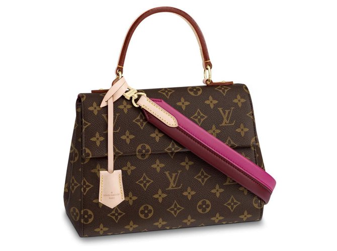 Louis Vuitton LV Cluny BB new Brown Leather  ref.155818