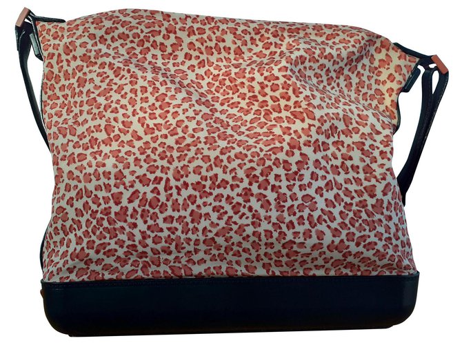 Bottega Veneta Handbags Leopard print Cloth  ref.155973