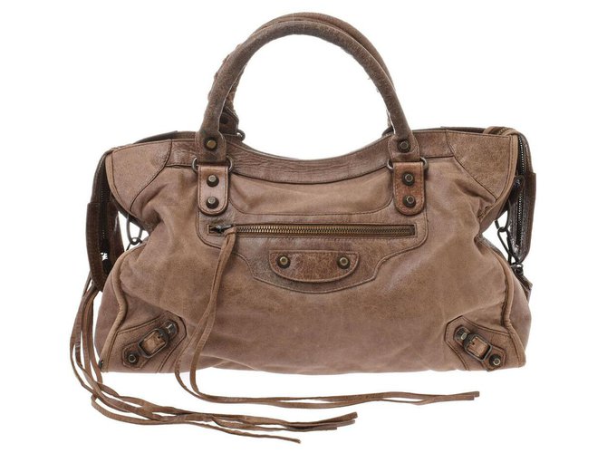 Balenciaga Handbag Marrom  ref.156162