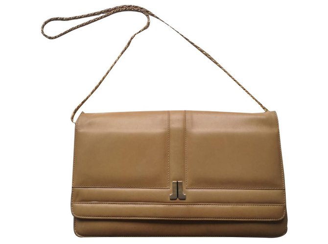 Lanvin Handbag Beige Leatherette  ref.156190
