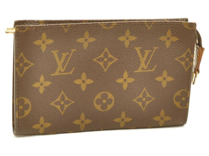 Bolso de mano Louis Vuitton Castaño  ref.156205