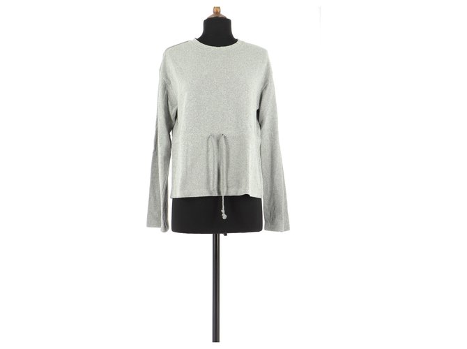 Iro Sweater Grey Cotton  ref.156254