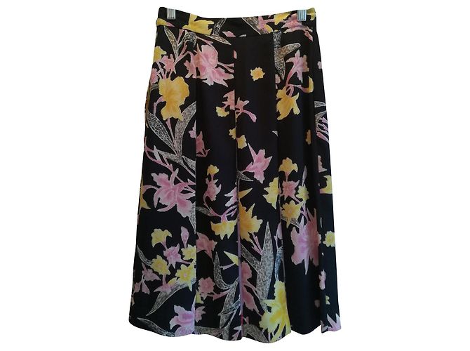 Diane Von Furstenberg Faltenrock Blumenmuster