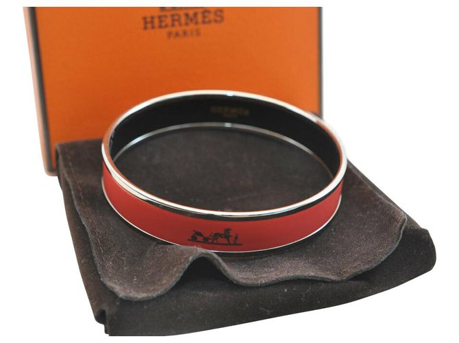 Hermès Hermes-Armband Rot  ref.156333