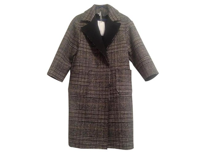Impérial Coats, Outerwear Black Dark grey  ref.156444