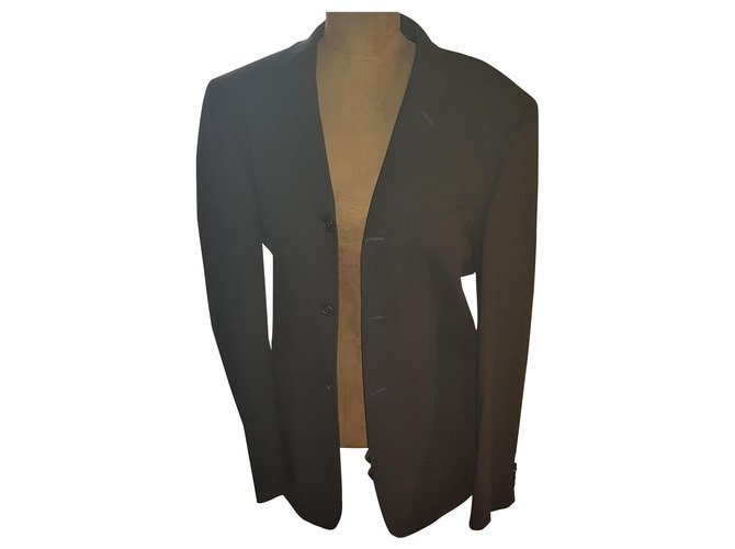 Paul Smith Blazer Jacken Schwarz Wolle  ref.156461