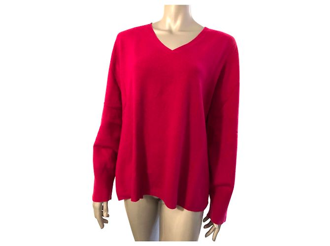 Marina Rinaldi Kaschmirpullover Fuchsia Fuschia