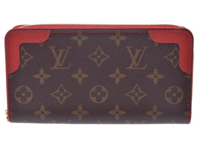Louis Vuitton wallet Red  ref.156626