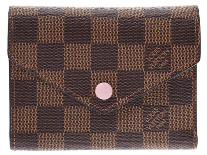 Louis Vuitton wallet Brown  ref.156628