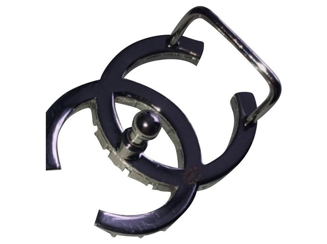Chanel Belts Silvery Steel  ref.156632