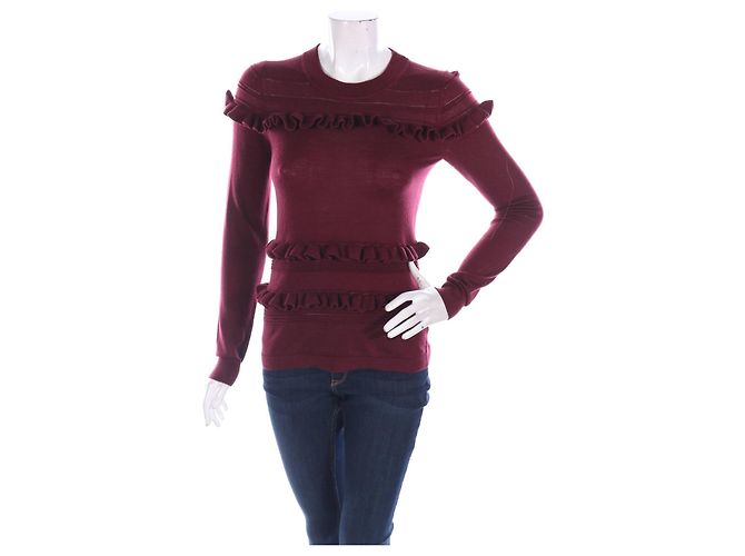 Suéter de lana rojo Michael Kors S Roja 