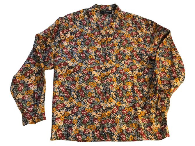 Camicetta floreale Cacharel in seta Multicolore