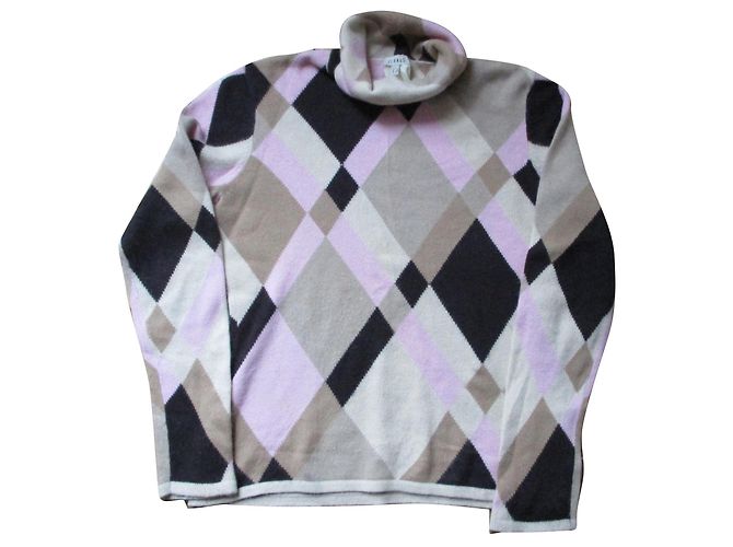 Louis Féraud Angora Rollkragenpullover, Taille 42. Mehrfarben 